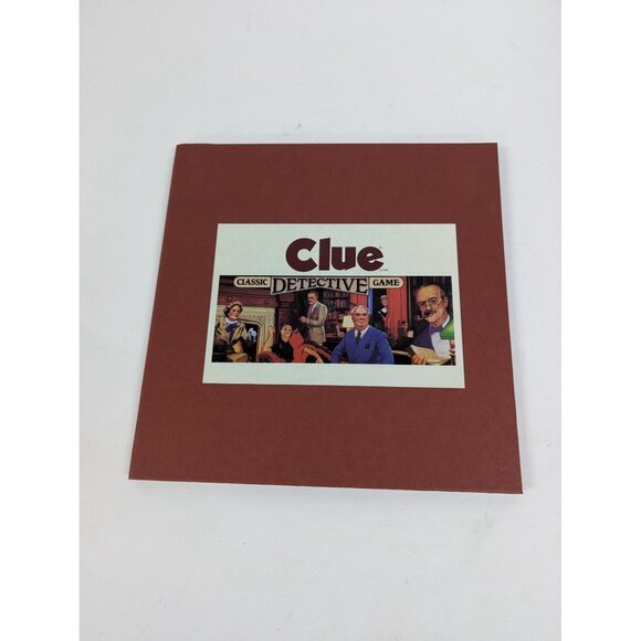 2014 Classic 1986 Clue Board Game Replacement Parts Game Board Instructions - Picture 3 of 9